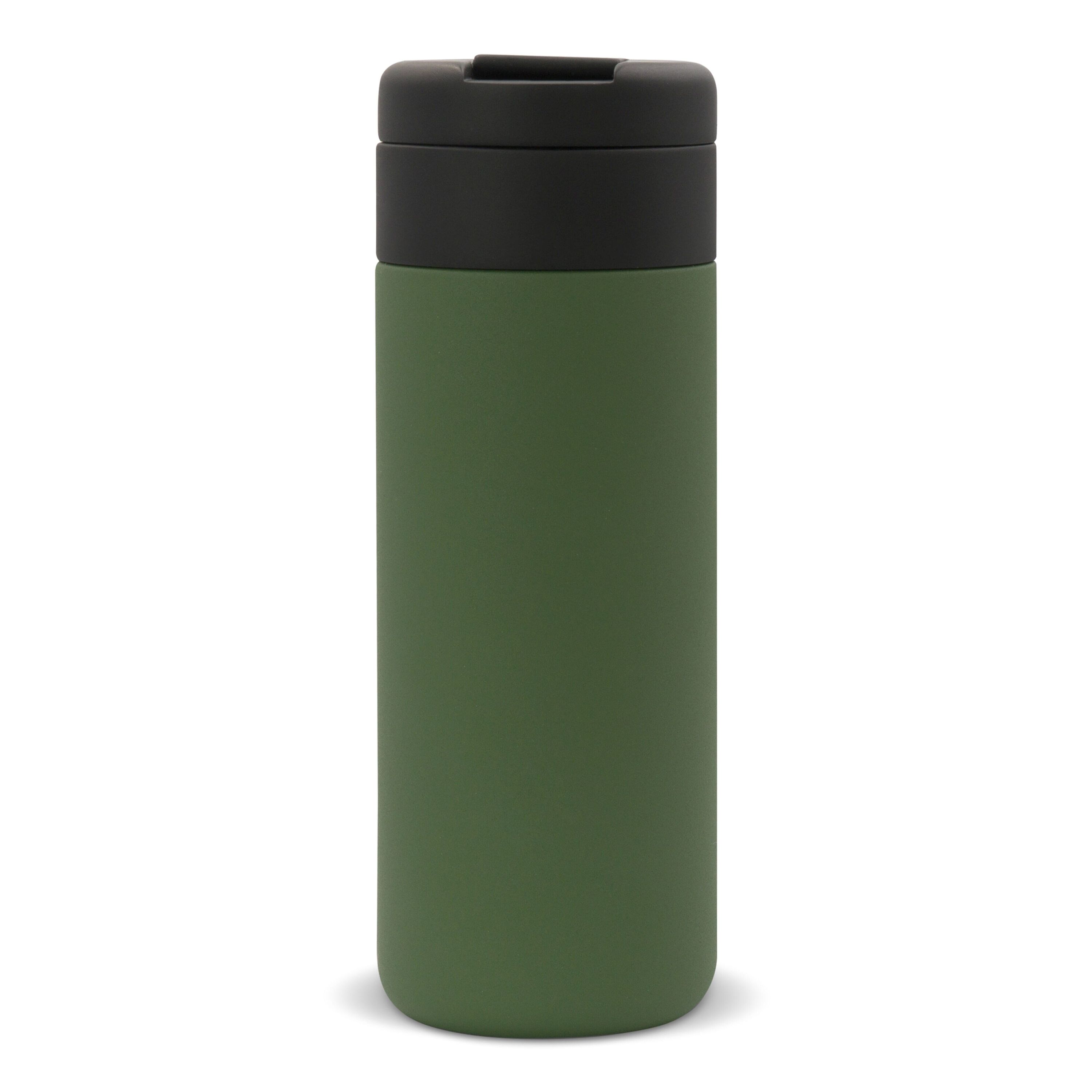 Isolierbecher Flow 400ml - dunkelgrün-447