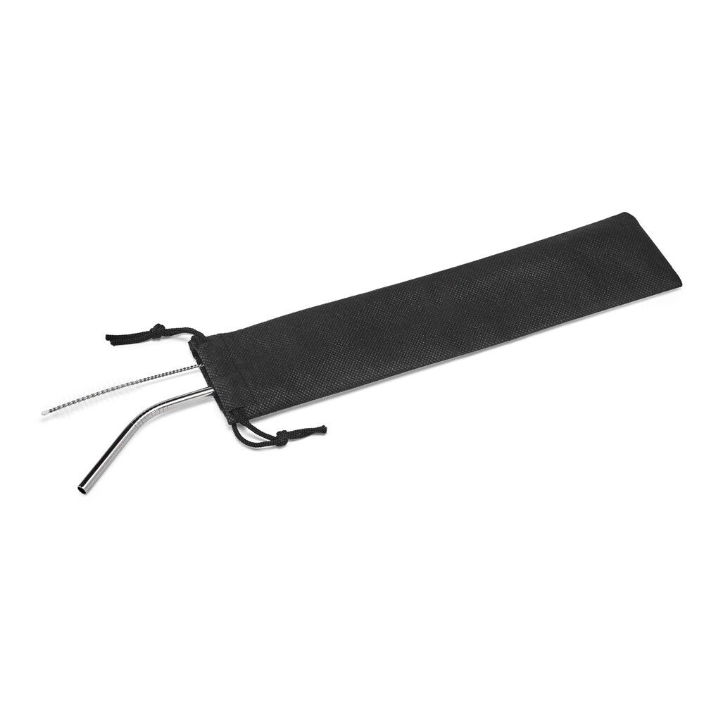 COCKTAIL Wiederverwendbarer Strohhalm aus Edelstahl - silber-716