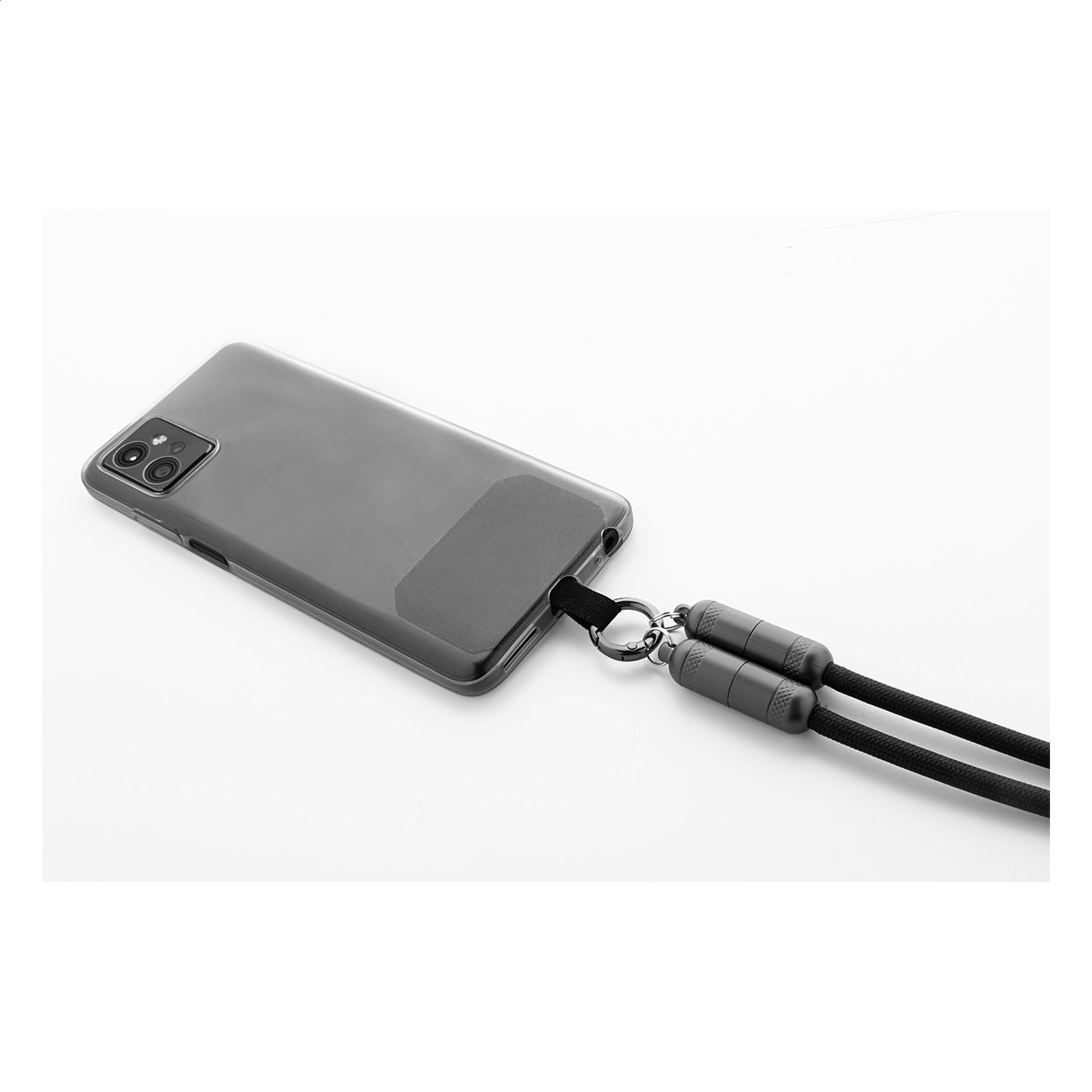 Fastly 60W Handy-Lanyard-Kabel RPET - schwarz-272