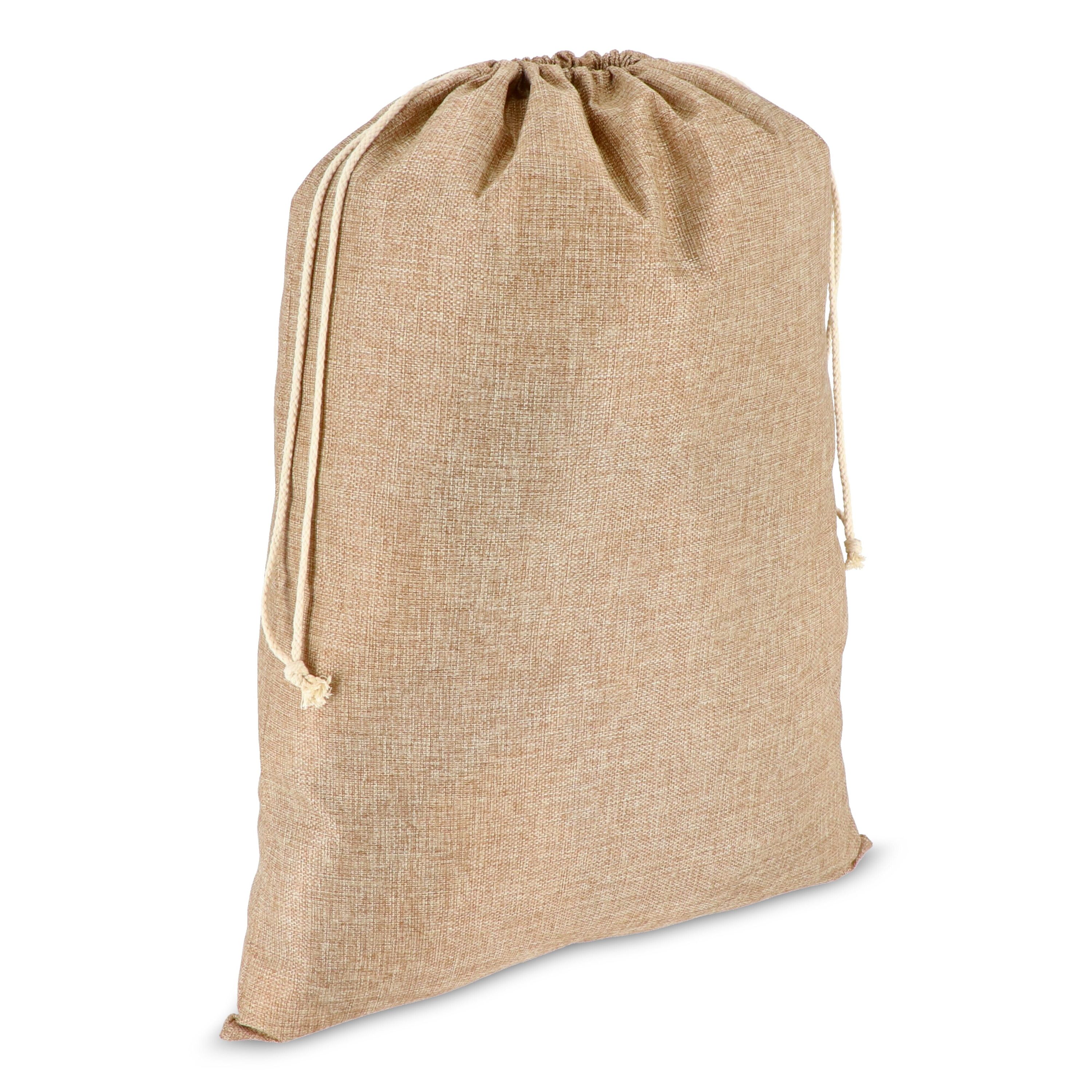 Geschenksack im Jute-Stil  50 x 70 cm - natur-138