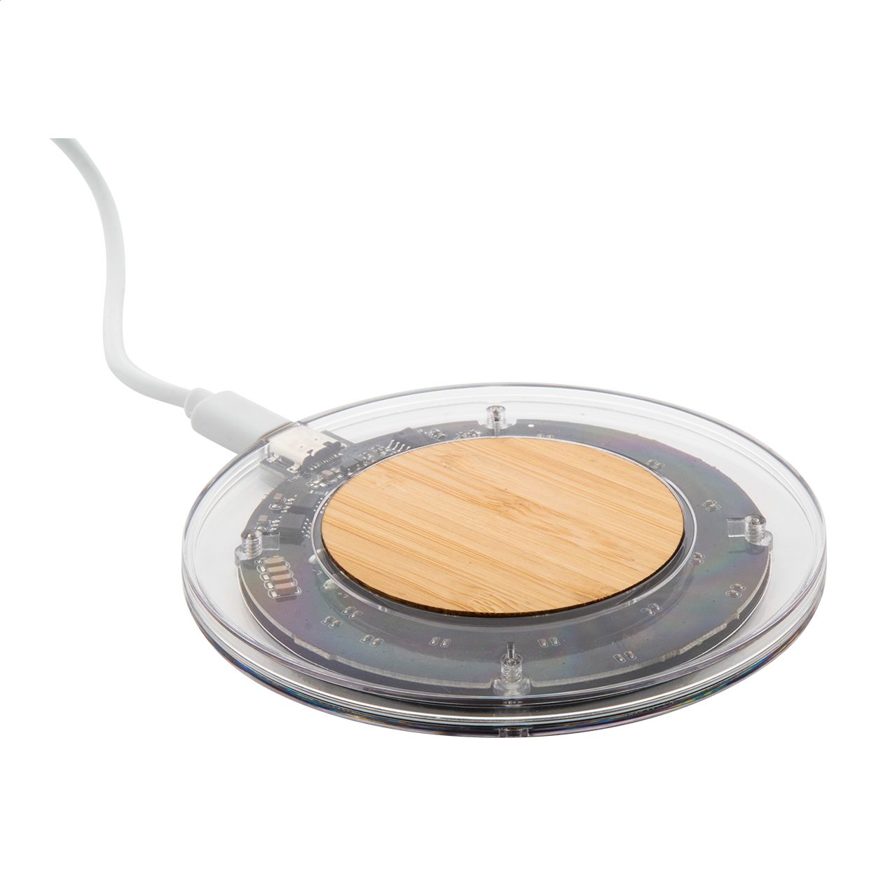 SeeCharge transparenter Wireless-Charger - natur - transparent-584