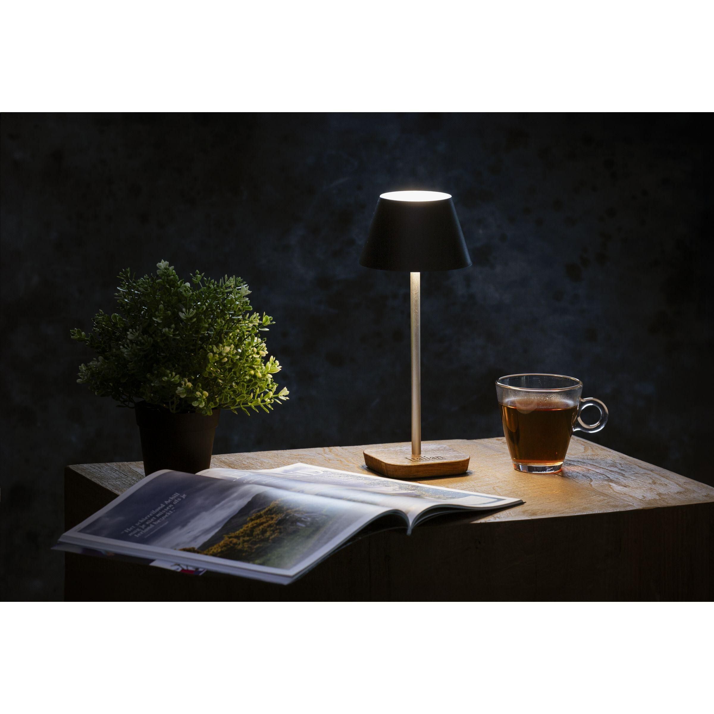 Wooosh RCS Luzia Table Light Lampe - braun schwarz-438