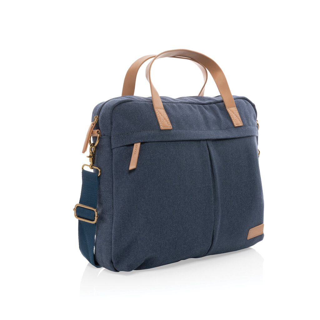 Impact AWARE™ 16 oz. rCanvas Laptop-Tasche - blau-267