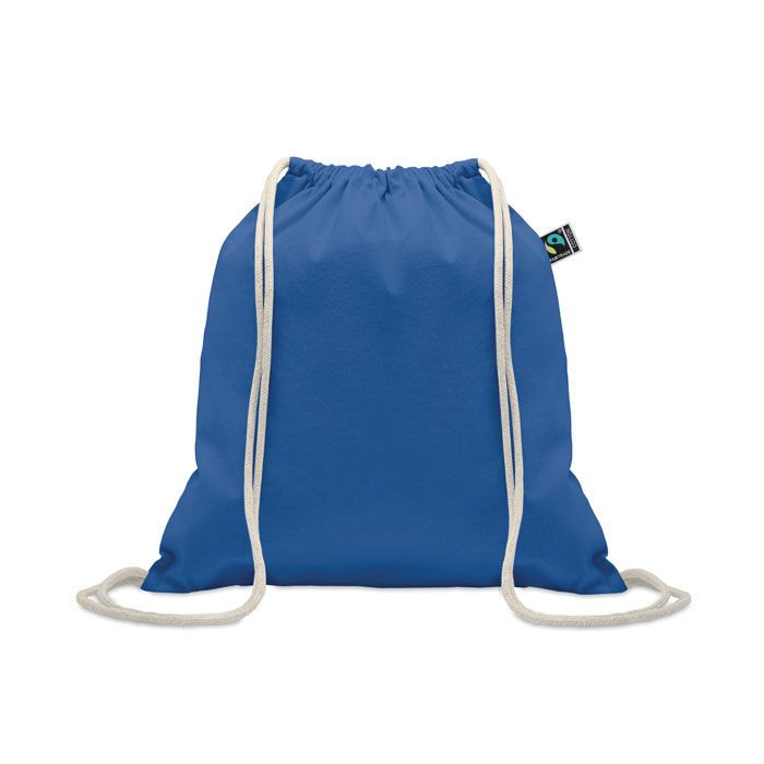 Kordelzugbeutel Fairtrade 180g OSOLE DRAW COLOUR - königsblau-605