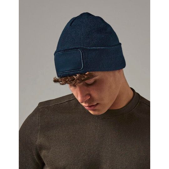 Recycled Original Patch Beanie - black-970