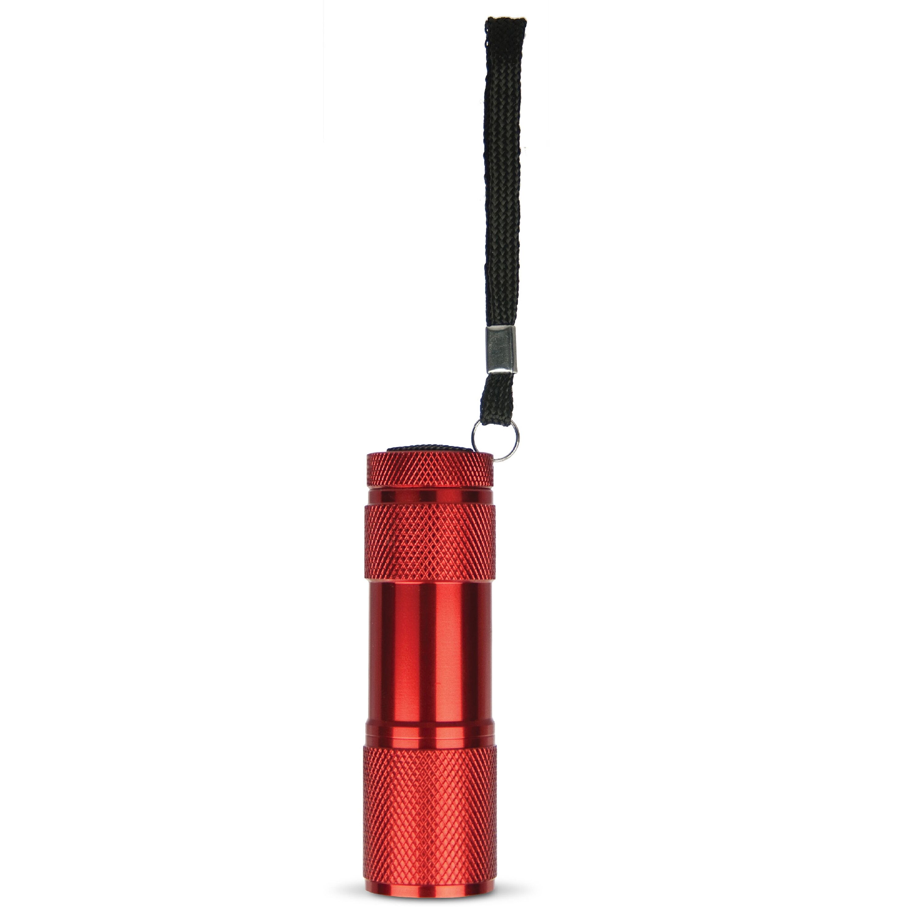LED-Taschenlampe aus Aluminium  - rot-760