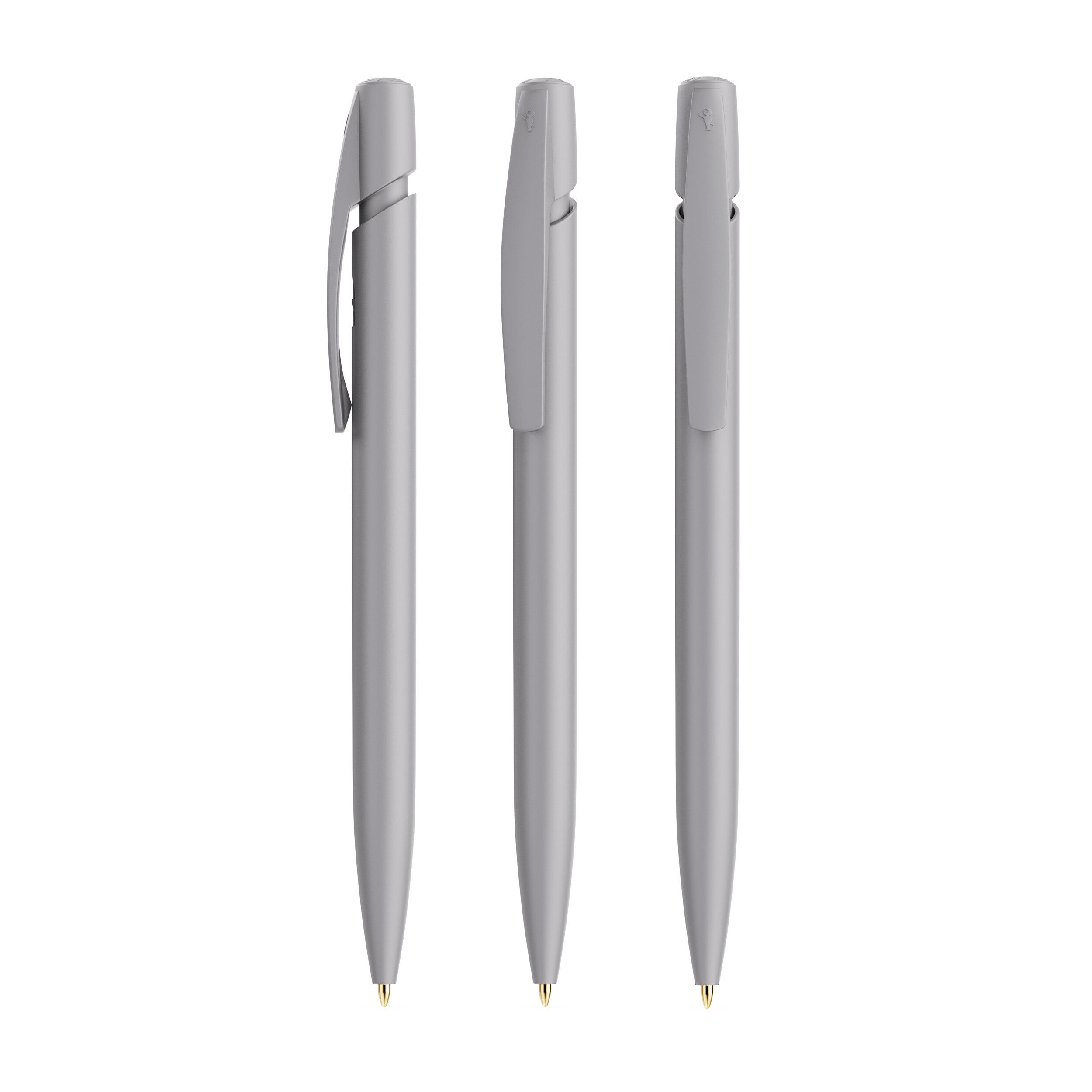 BIC® Media Clic Kugelschreiber, Mine schwarz - metall-442