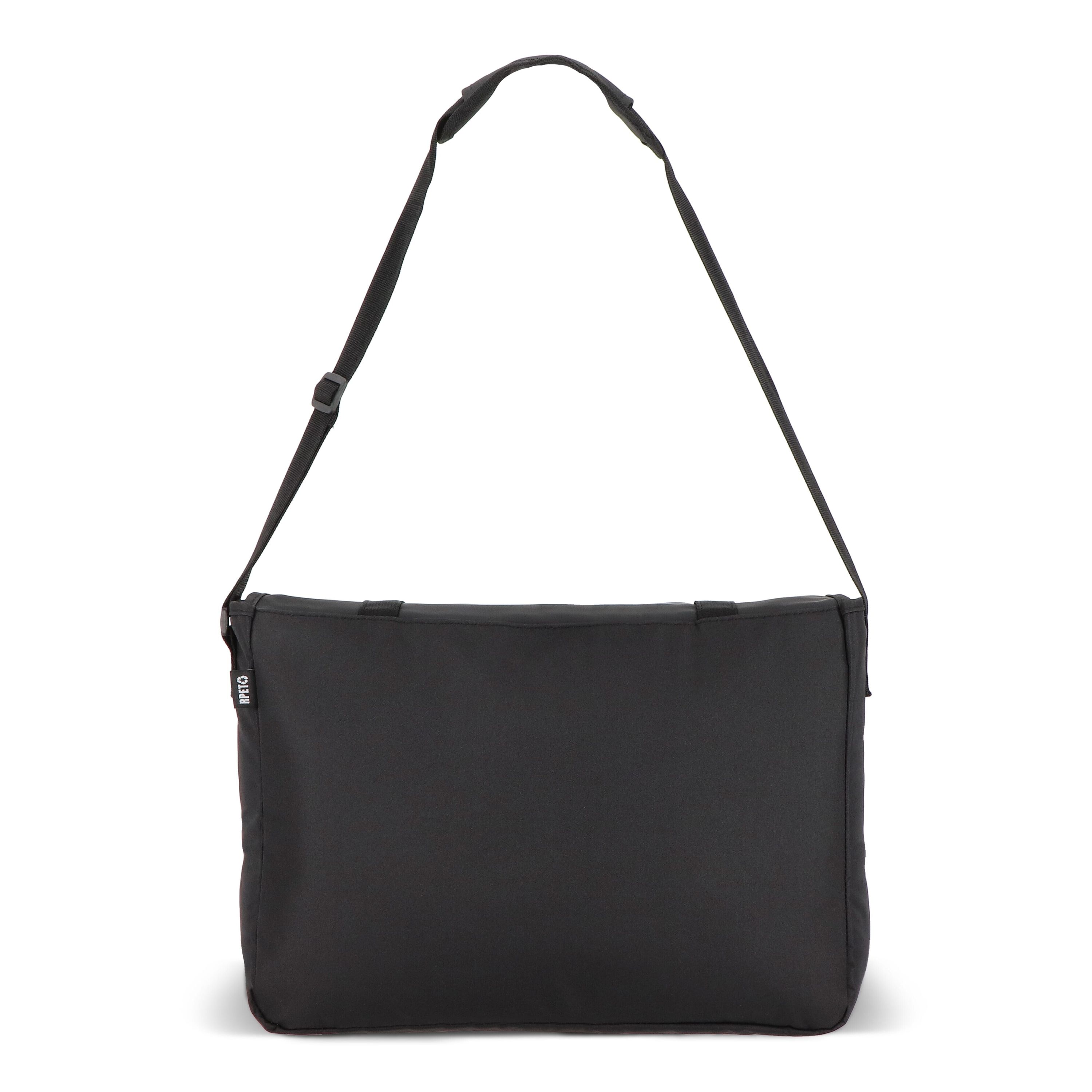 Laptop-Messenger-Tasche Liam RPET 12L - schwarz-267