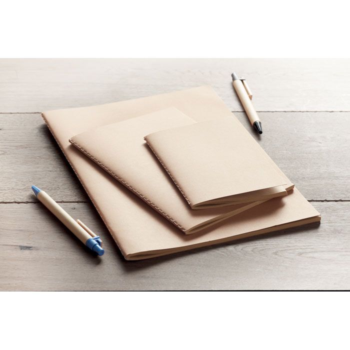 DIN A6 Notizbuch mit Pappcover MINI PAPER BOOK - beige-802