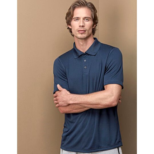 Mesh Polo - marina blue-282
