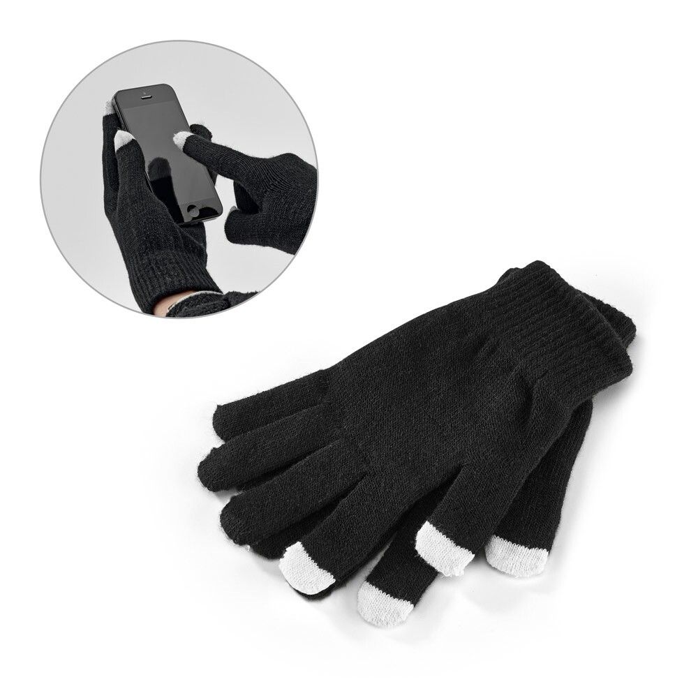 THOM Handschuhe mit Touchfunktion - schwarz-635