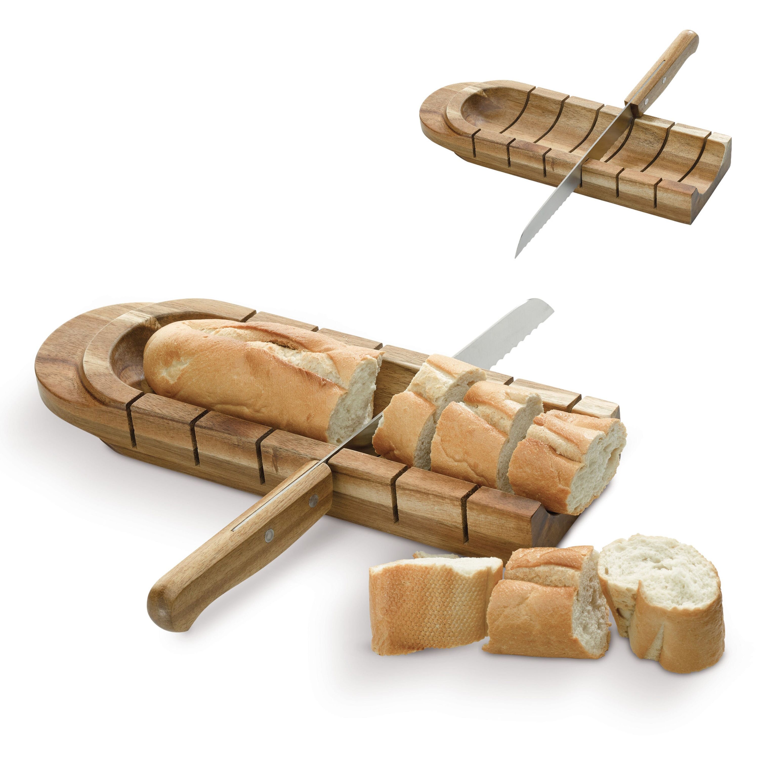 Brotbrett mit Messer - holz-586