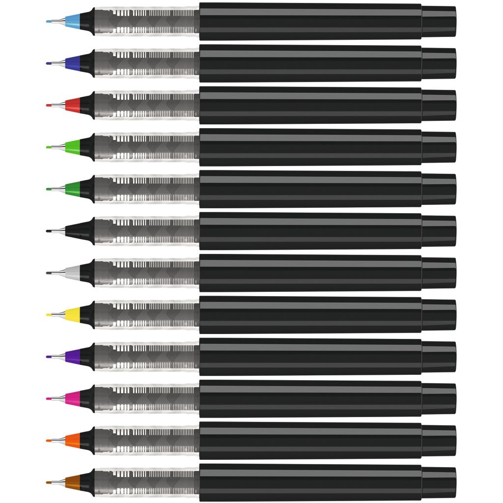 Recycled Pet Pen Pro Fl Fineliner - orange-996