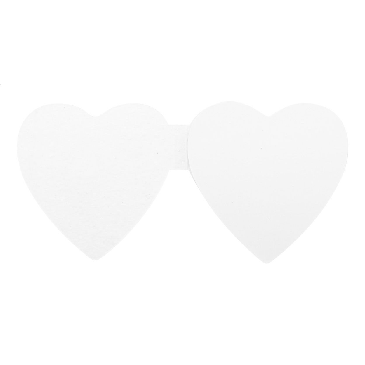 CreaStick Seed Heart Individueller Haftnotizblock - weiß-939
