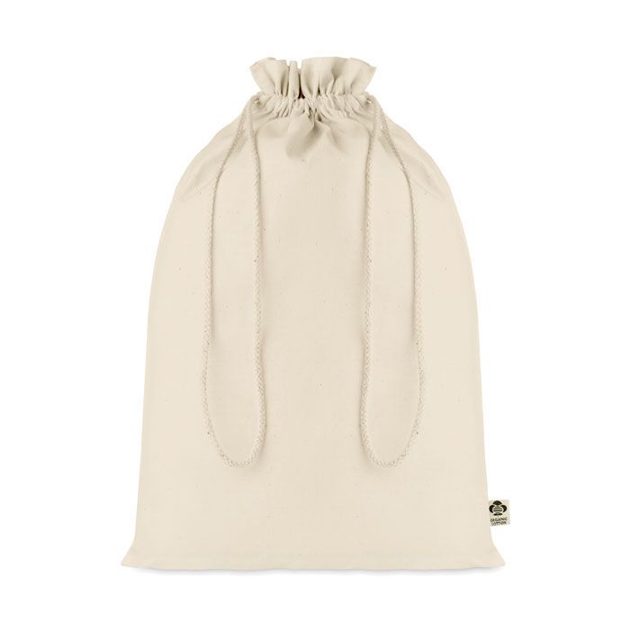 Großer Beutel Organic Cotton AMBER LARGE - beige-258