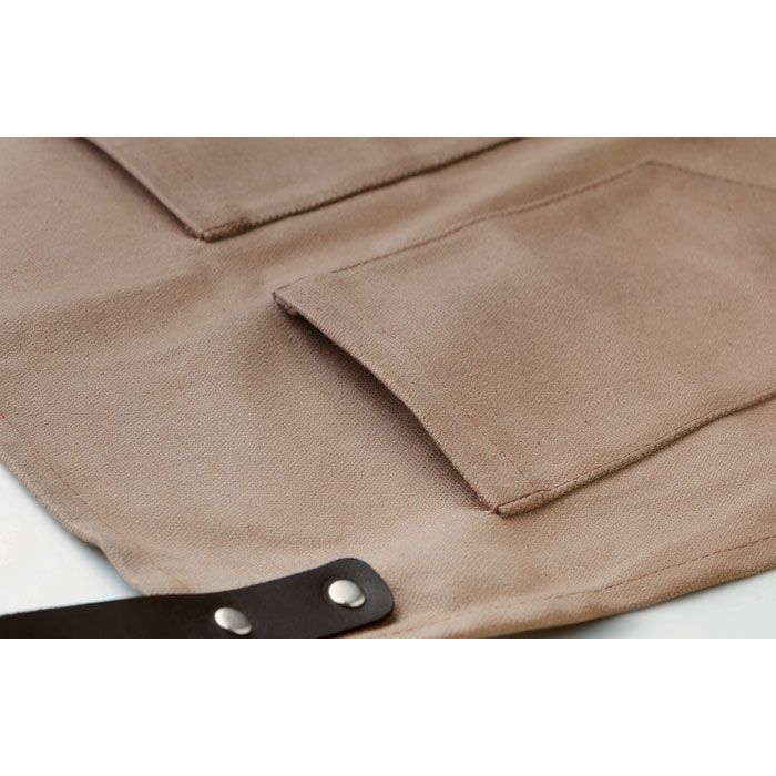 Kochschürze Leder CHEF - taupe-656