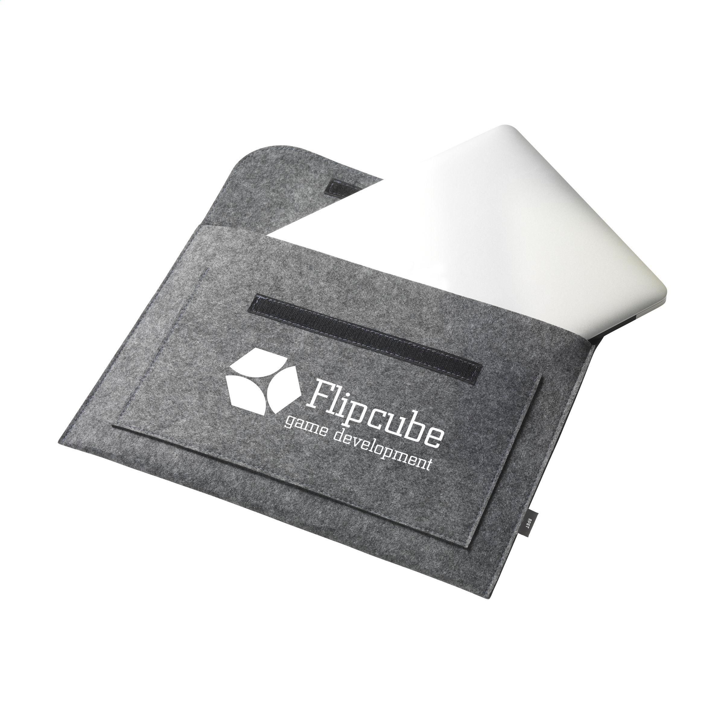 Papillon GRS RPET Laptoptasche - grau-11