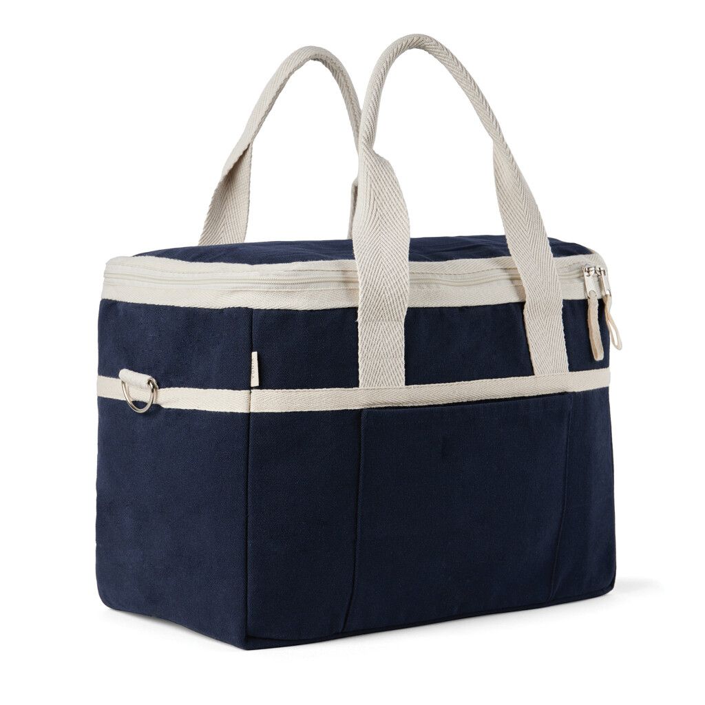VINGA Volonne AWARE™ Kühlkorb aus recyceltem Canvas - blau-415