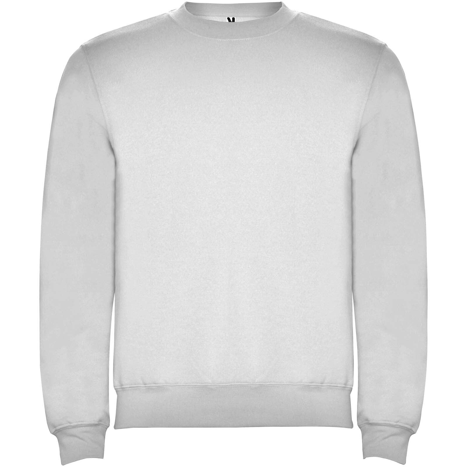 Clasica Sweatshirt mit Rundhalsausschnitt  - aschweiß-melange - L-574
