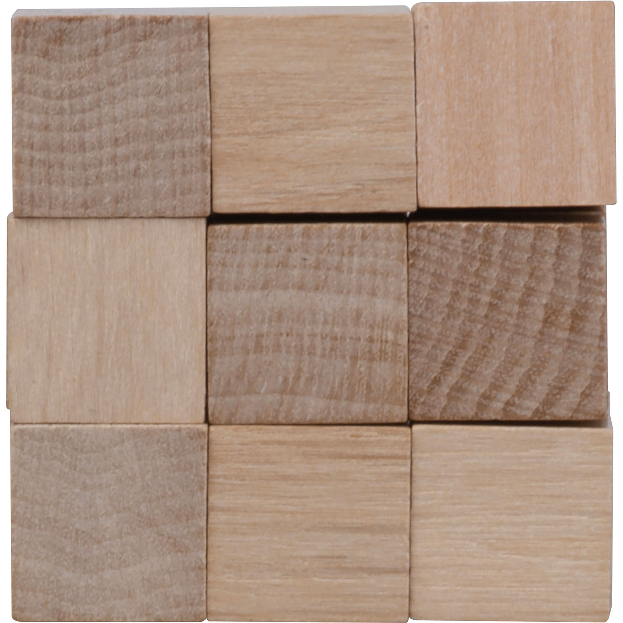 Würfelschlange aus Holz EMANUELE - beige-639