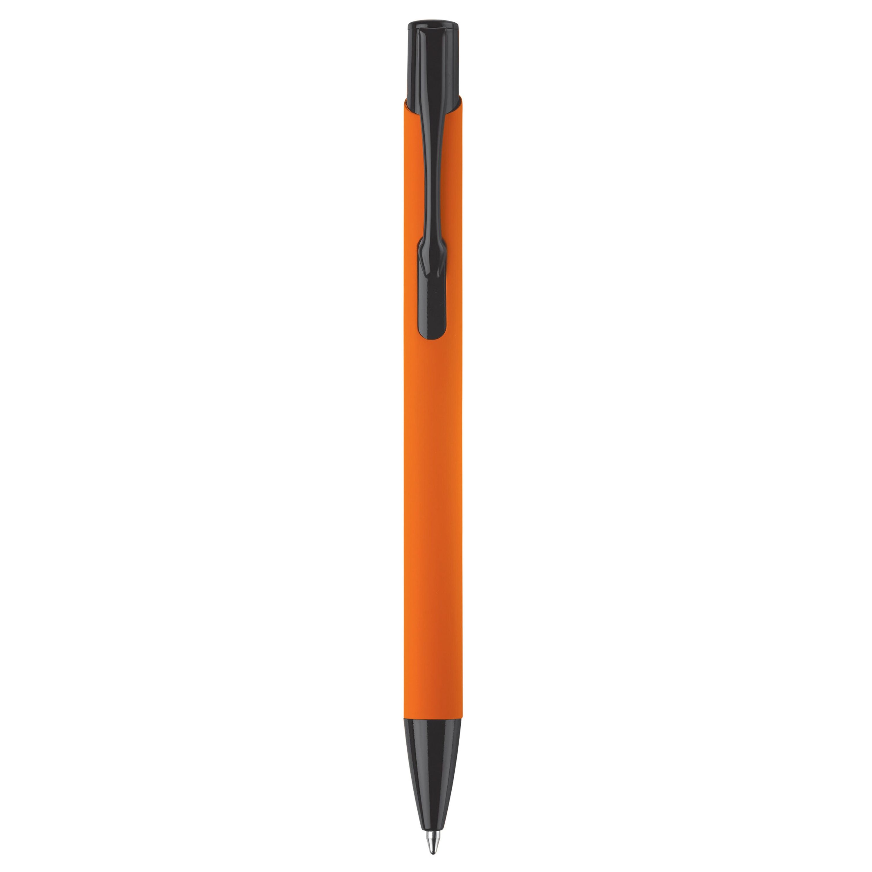Kugelschreiber Alicante wSofttouch - orange  -  schwarz-994