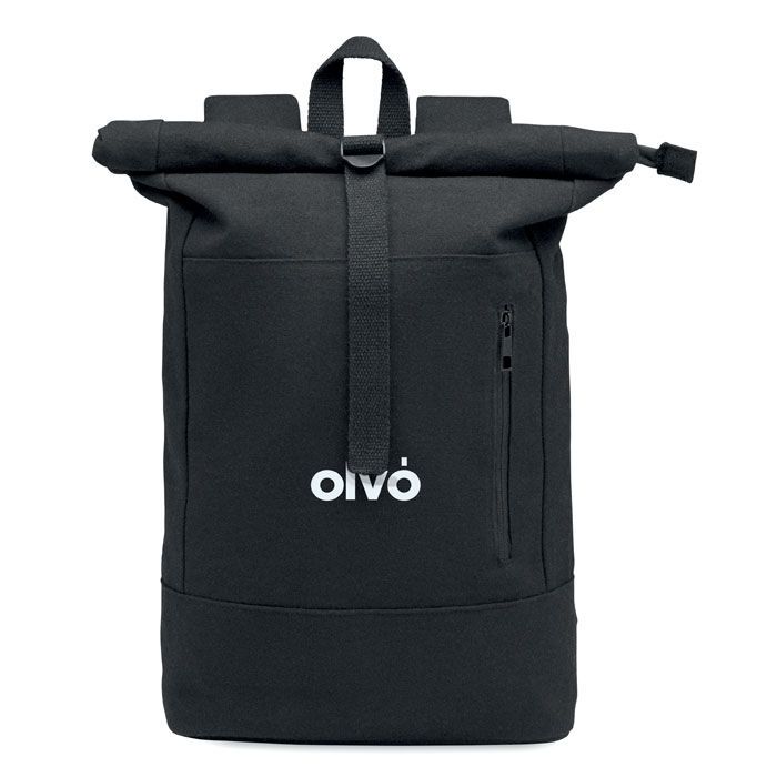 15" Rolltop-Laptop-Rucksack KOPER ROLL - schwarz-793