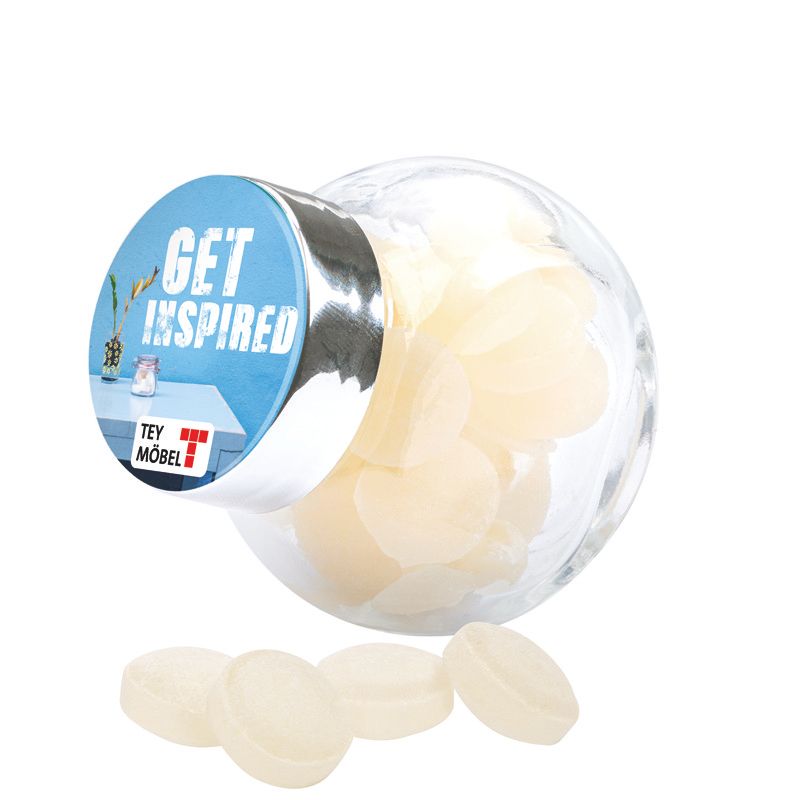Bonbonglas Mini, Doming, Mini Bonbons Japanische Minze-464