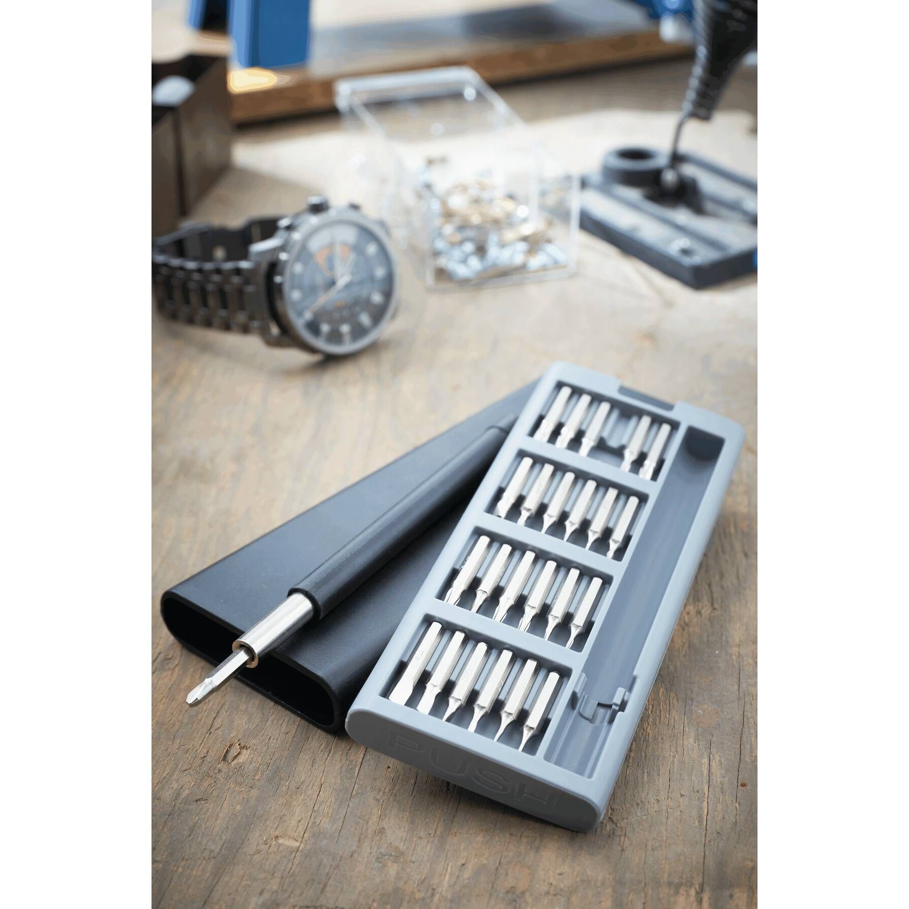 Schraubendreher-Set BIT PRECISION, 26-teilig - schwarz-490