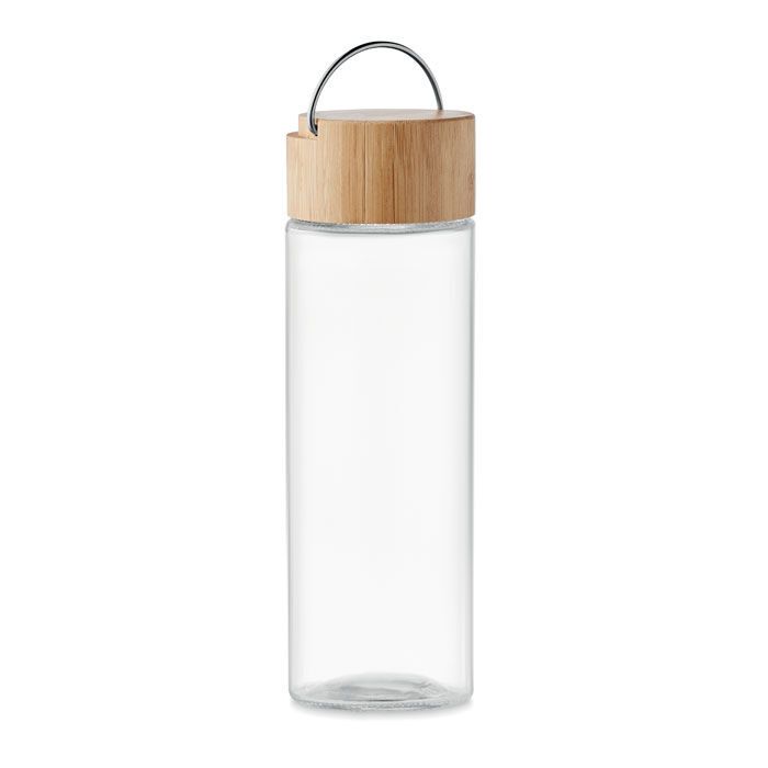 Trinkflasche Glas 500ml AMELAND - transparent-637