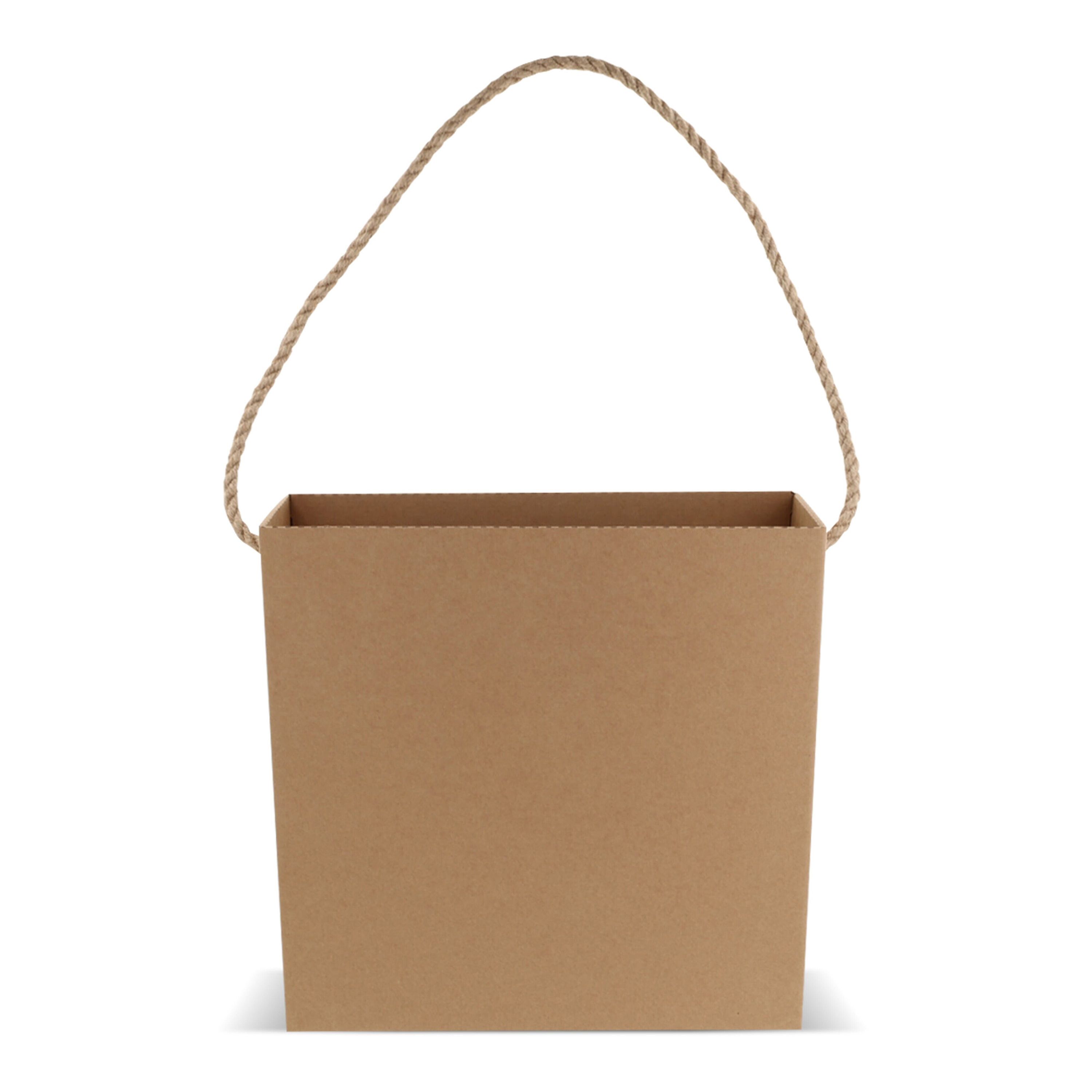 Kartontasche  35x35x11cm - braun-295