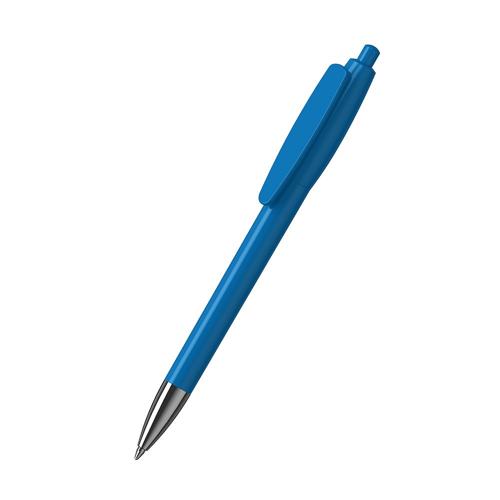 Druckkugelschreiber Klix high gloss Mn - hellblau-382