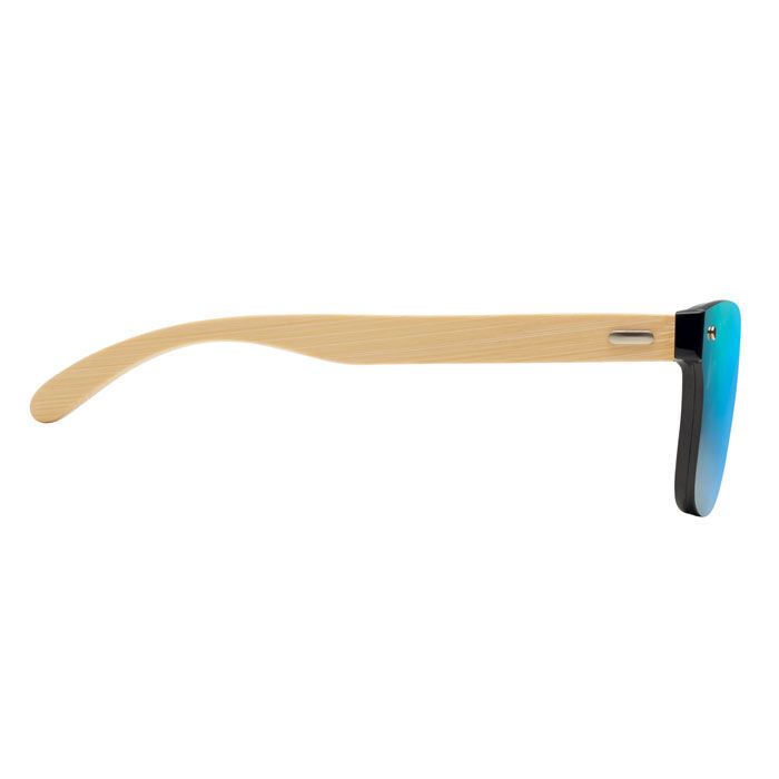Sonnenbrille mit Bambus ALOHA - blau-689