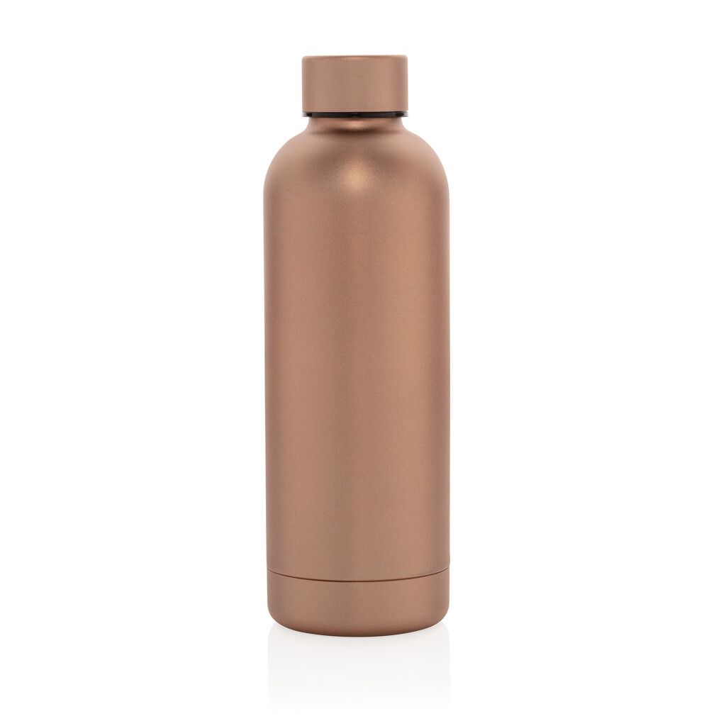 Impact Vakuumflasche aus RCS recyceltem Stainless-Steel - braun-846