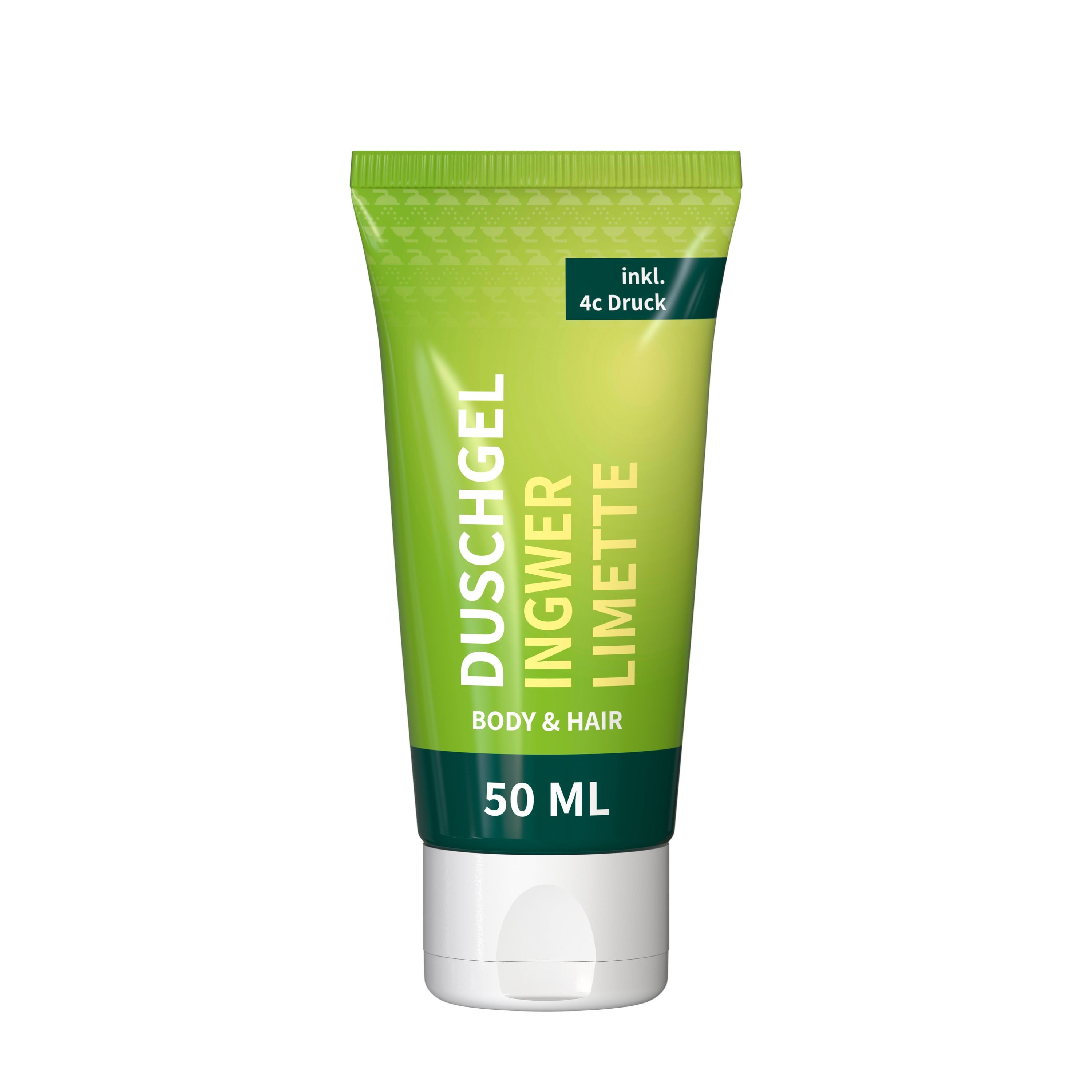 50 ml Tube Duschgel Ingwer-Limette FullbodyPrint-235