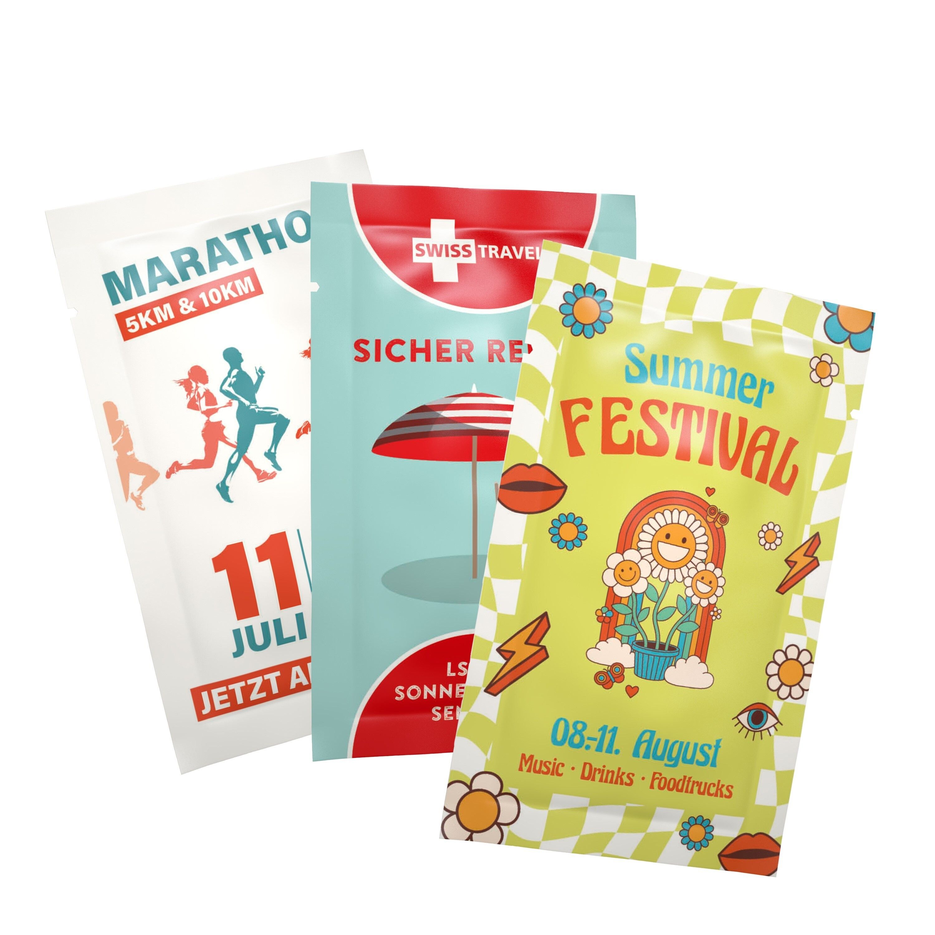 10 ml Sonnenmilch LSF 30 sensitiv (Sachet) Soft Touch Print-216