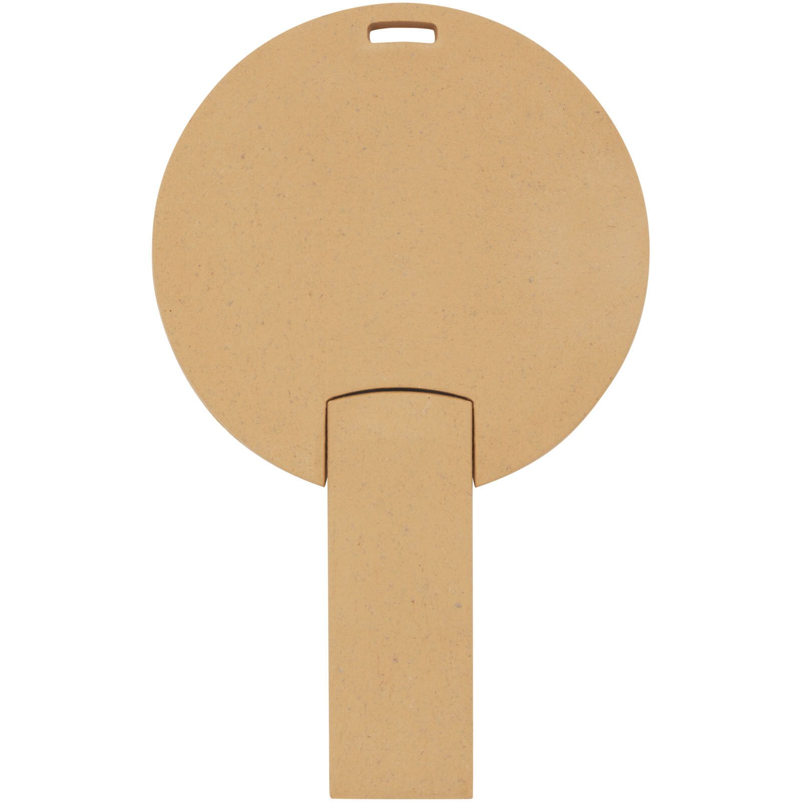 Runder ausklappbarer USB Stick - Kraftpapier - 8 GB-396