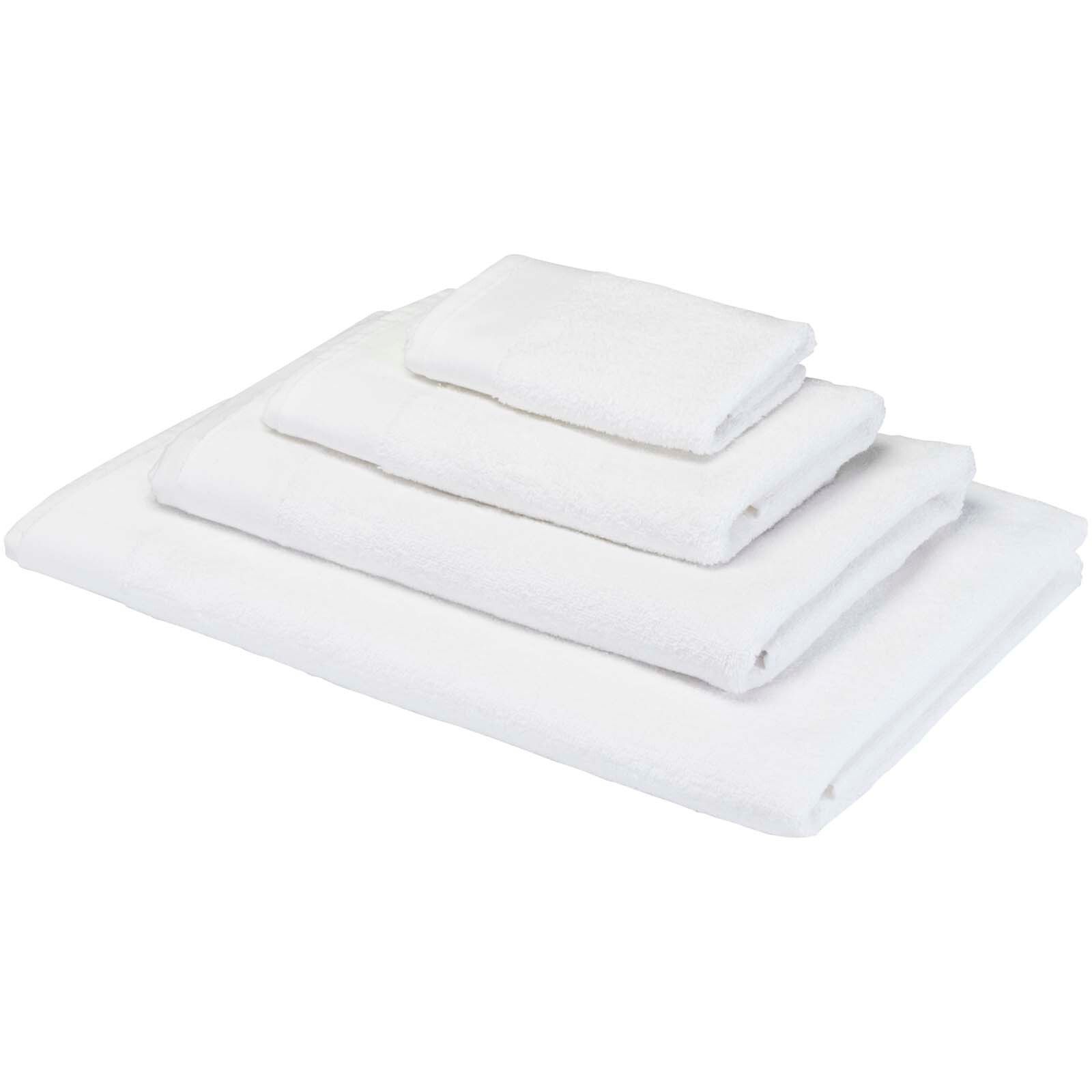 Nora 550 g/m² Baumwollhandtuch 50 x 100 cm - weiss-53