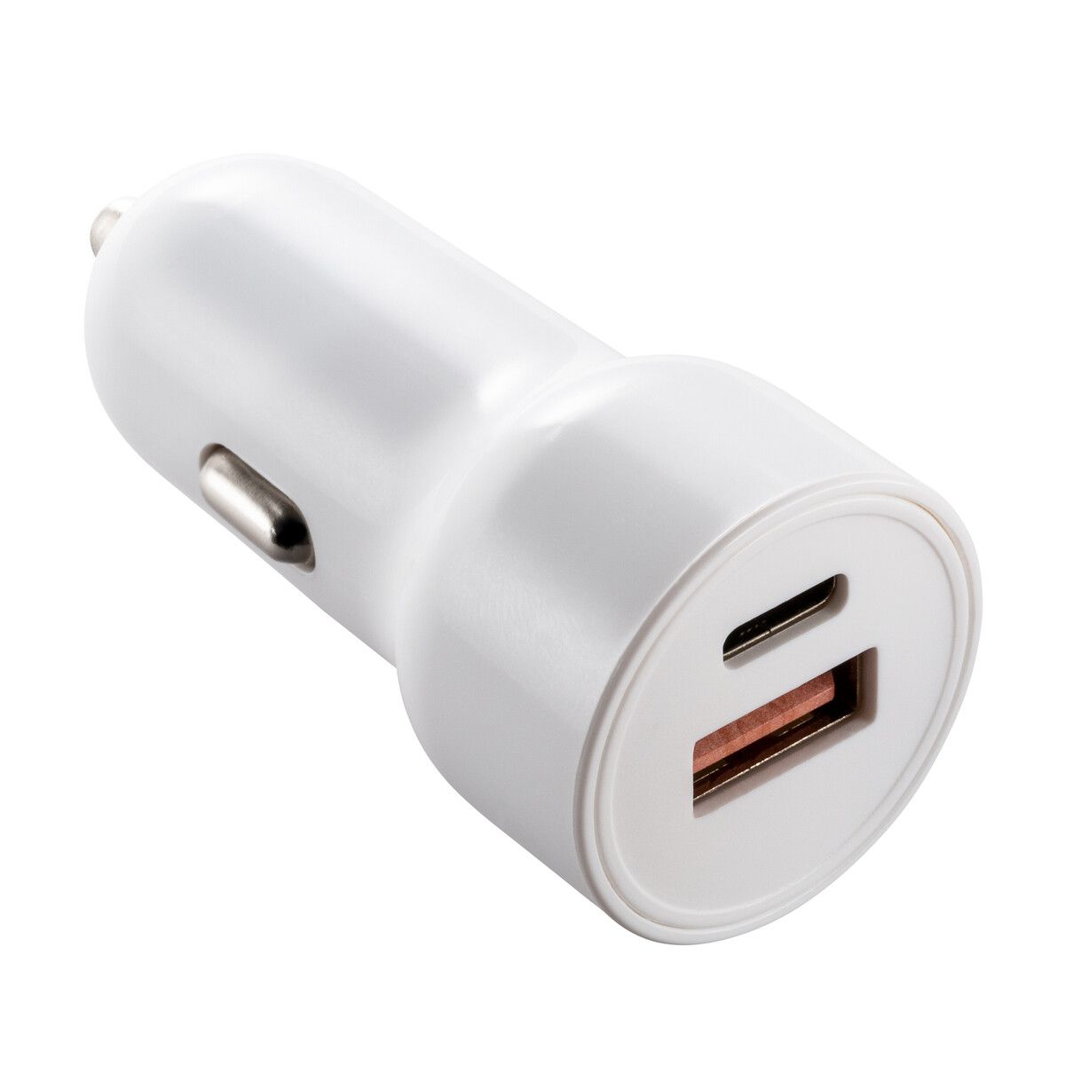 USB-C & USB Autoladegerät VALLEJO - weiß-400