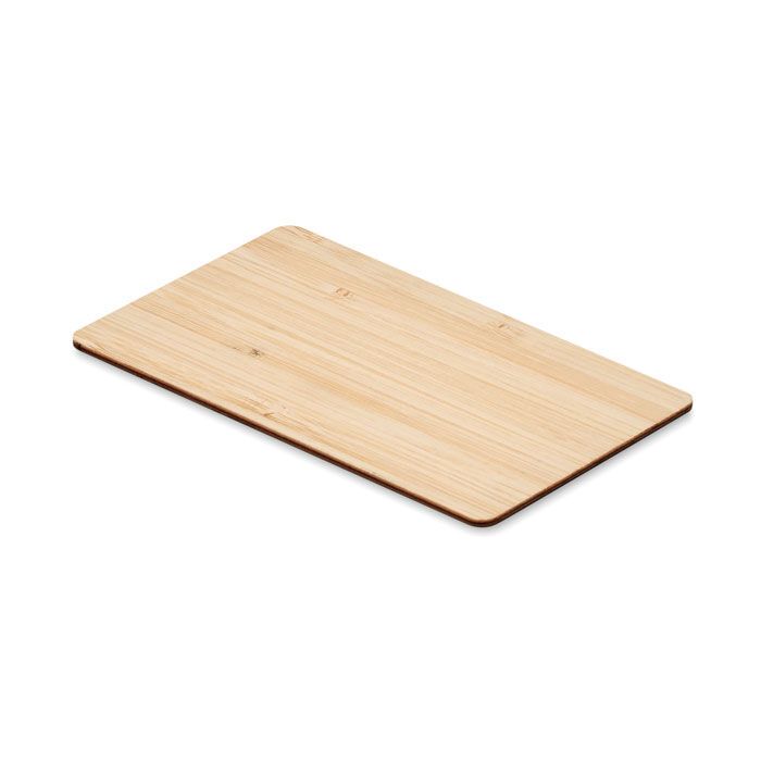 RFID Karte aus Bambus CUSTOS + - holz-448