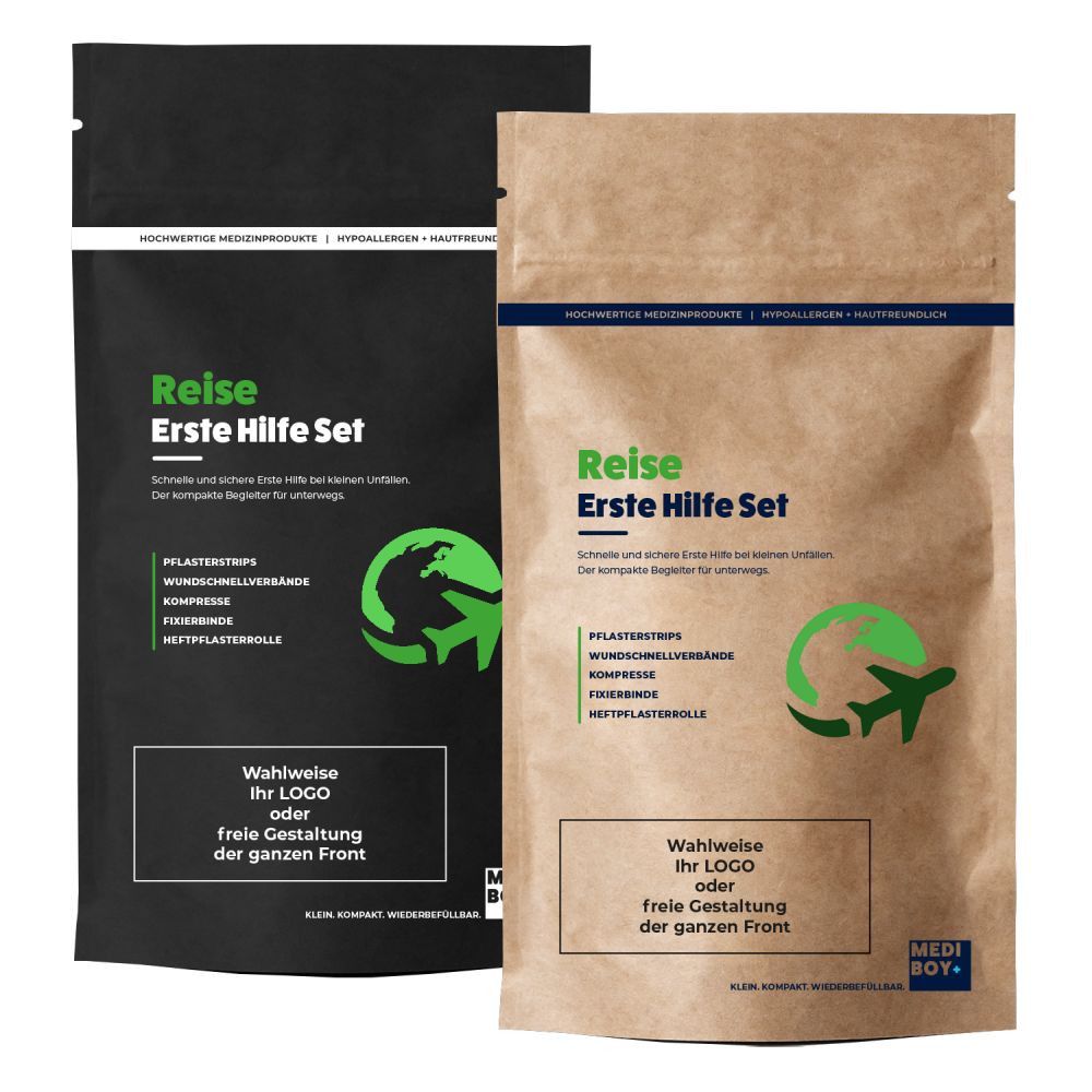Reise Erste Hilfe Set Doypack natur-949