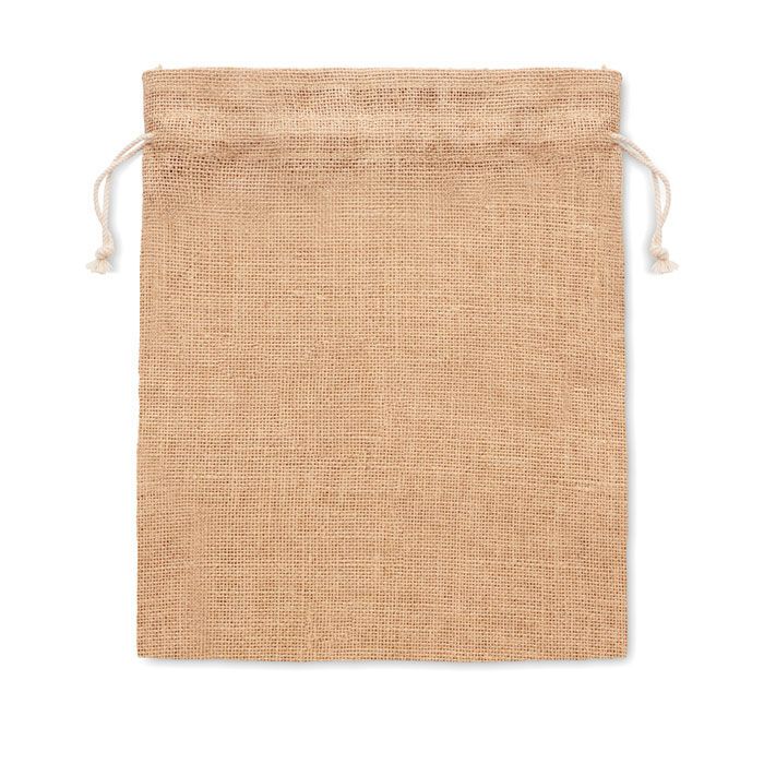 Kleine Jute Tasche 14x22 cm JUTE SMALL - beige-43