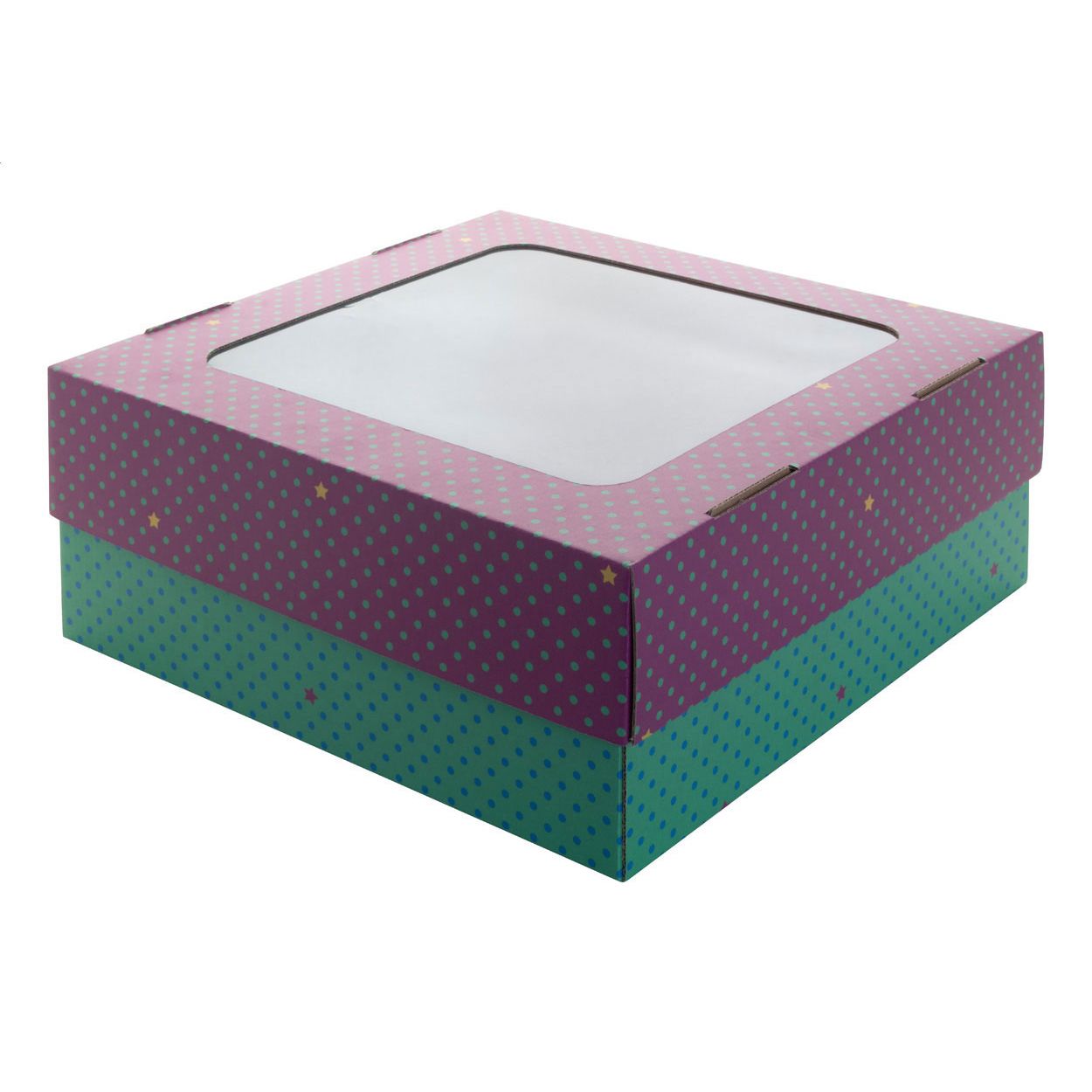 CreaBox Gift Box Window L Geschenkbox - weiß-330