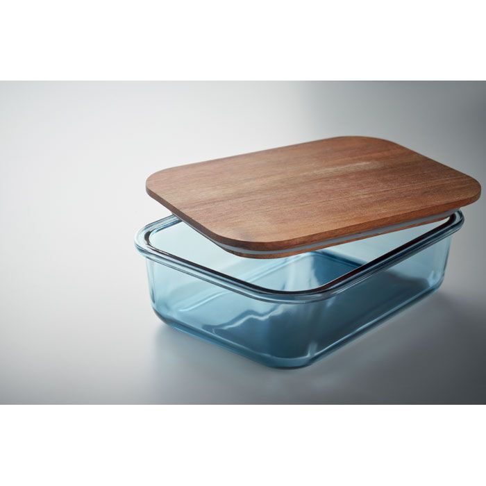 Lunchbox Glas 800ml VITRIO LUNCH - transparent blau-62