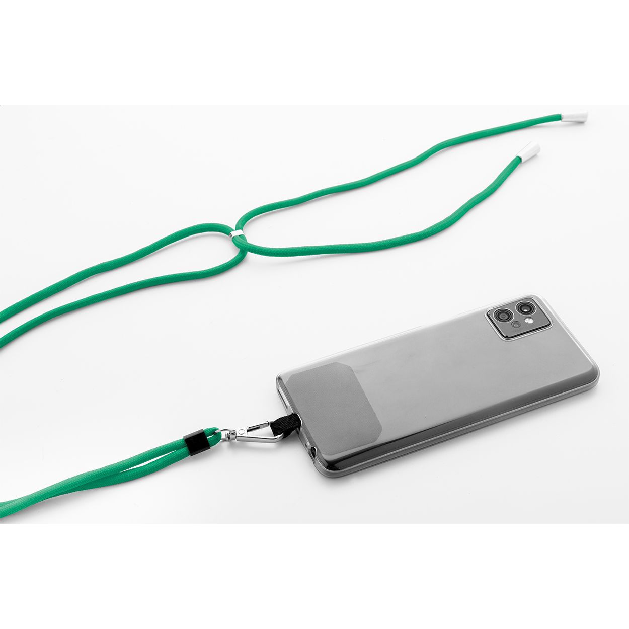 Corphon RPET-Handyhalter-Lanyard - grün-811