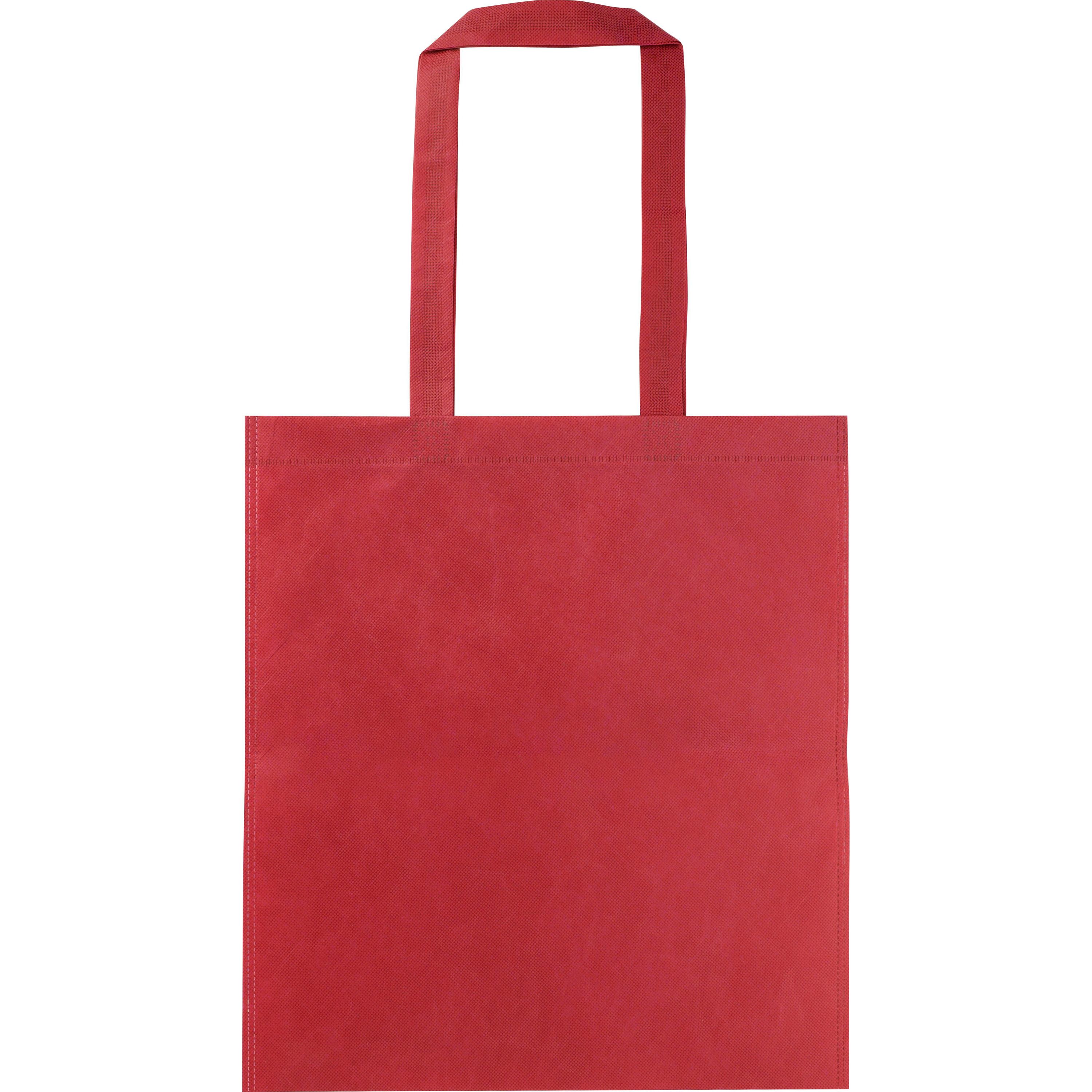 rPET-Vliesstoff (70 gr/m²) Einkaufstasche Ryder - rot-559