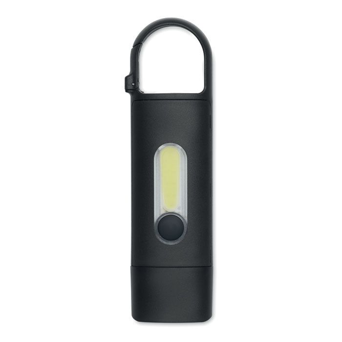 COB-Taschenlampe BLUZ - schwarz-418