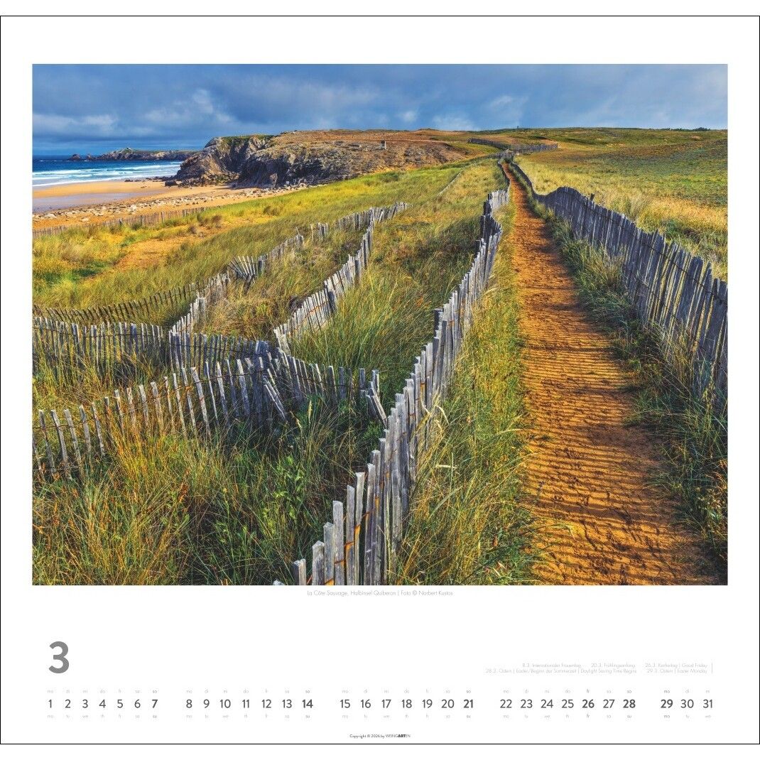 Bretagne - Landschaft & Natur Kalender-922