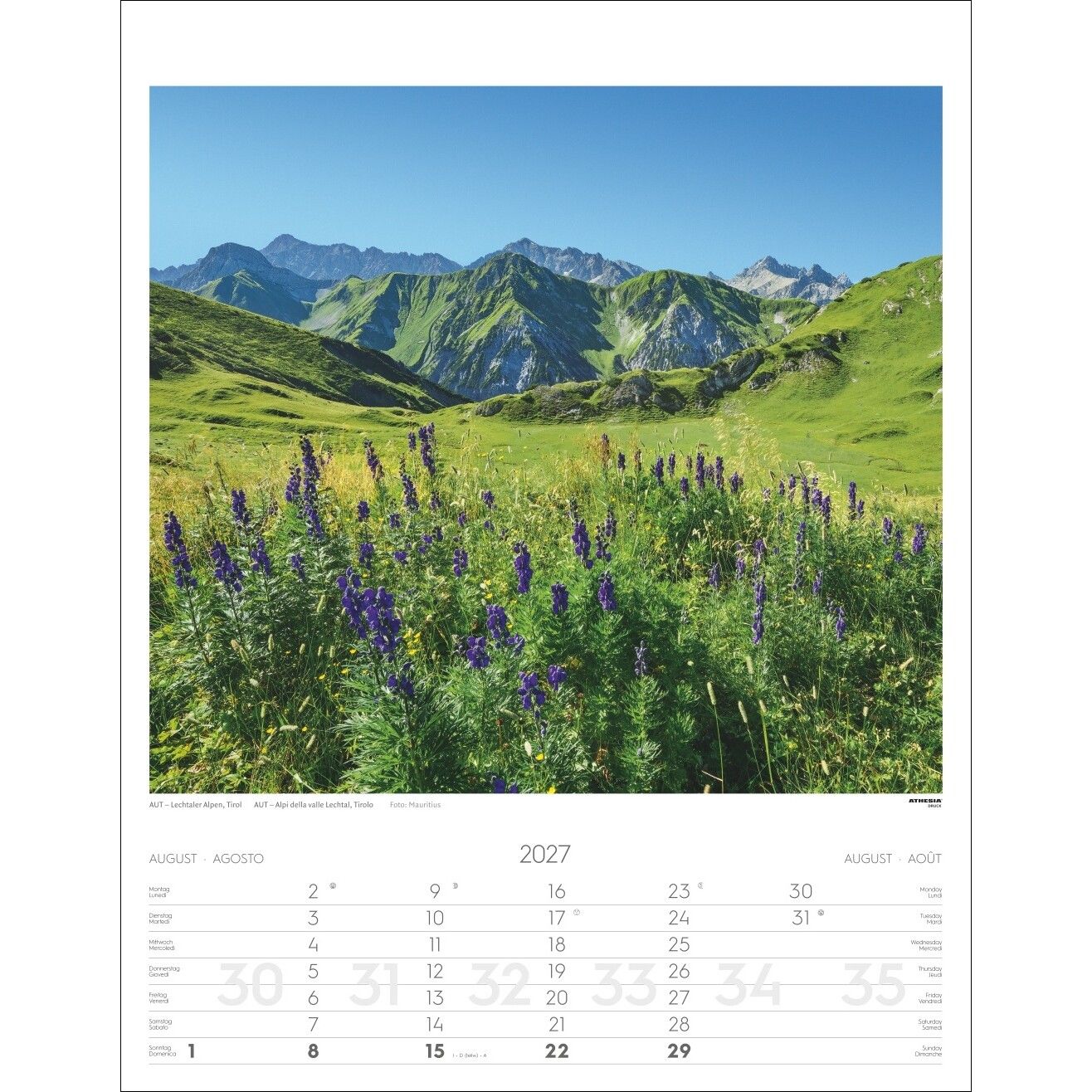 Alpen - Landschaft & Natur Kalender-929