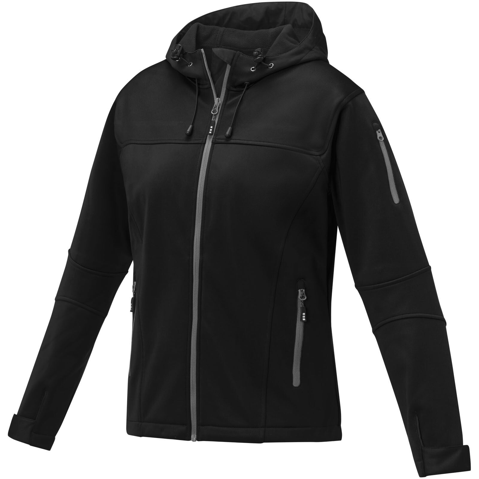 Match Softshelljacke für Damen - schwarz - XL-477