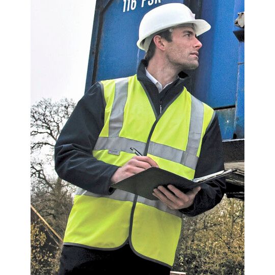 Safety Hi-Vis Vest Using 3M™ - fluorescent orange-354